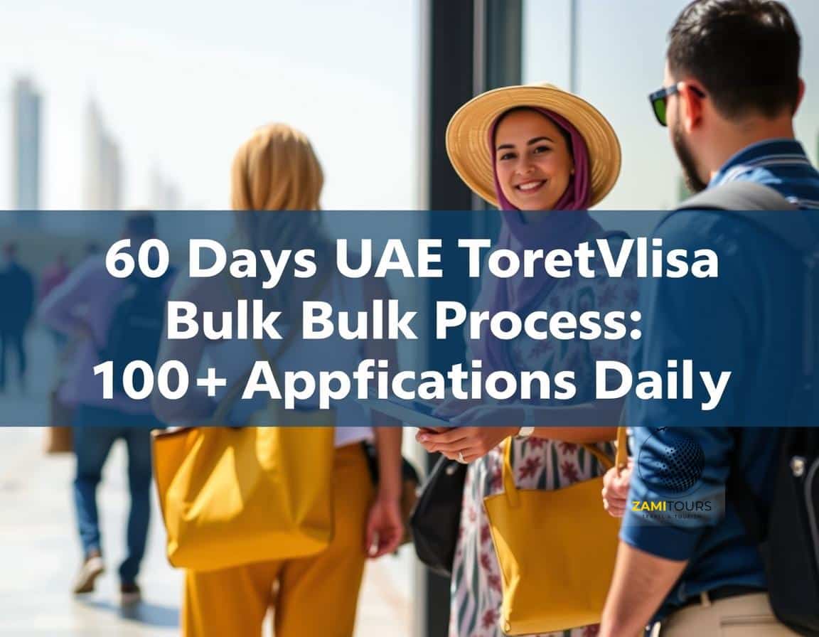 60 Days UAE Tourist Visa Bulk Processing: Complete Guide 2026